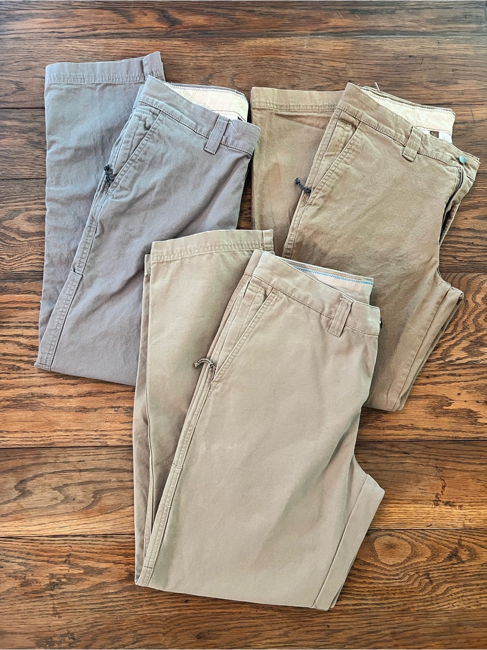 Columbia Men's Pants in Gray, Tan and Brown